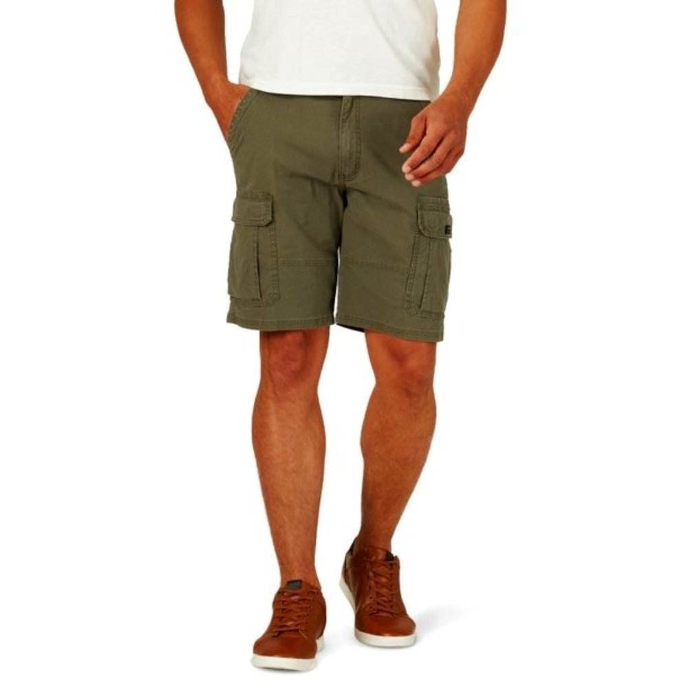 Wrangler Men's and Big Men's Stretch Cargo Shorts